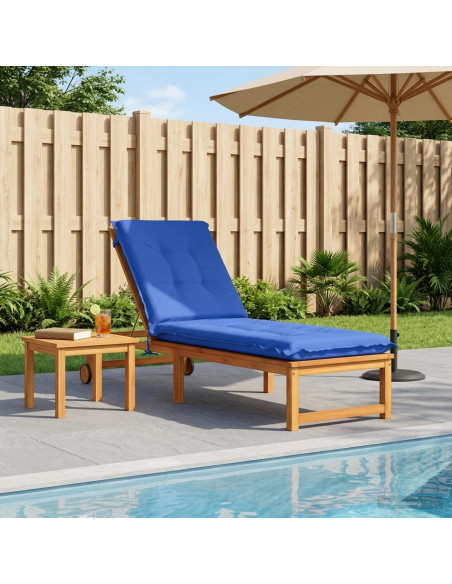 Cuscino per Lettino GEMERT 100% Poliestere Blu Reale