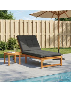 Cuscino per Lettino GEMERT 100% Poliestere Antracite
