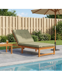 Cuscino per Lettino GEMERT 100% Poliestere Verde chiaro