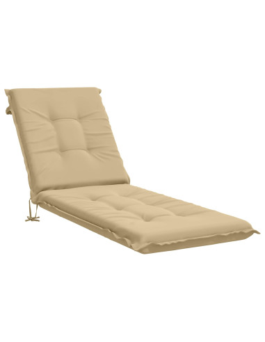 Cuscino per Lettino GEMERT 100% Poliestere Beige