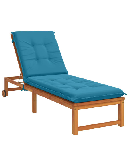 Cuscino per Lettino GEMERT 100% Poliestere Azzurro