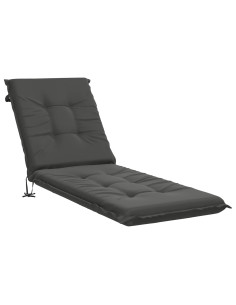Cuscino per Lettino GEMERT 100% Poliestere Antracite 2