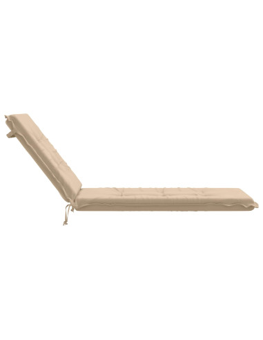 Cuscino per Lettino GEMERT 100% Poliestere Crema