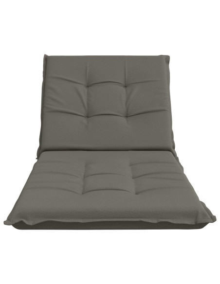 Cuscino per Lettino GEMERT 100% Poliestere Grigio