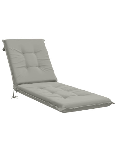 Cuscino per Lettino GEMERT 100% Poliestere Grigio