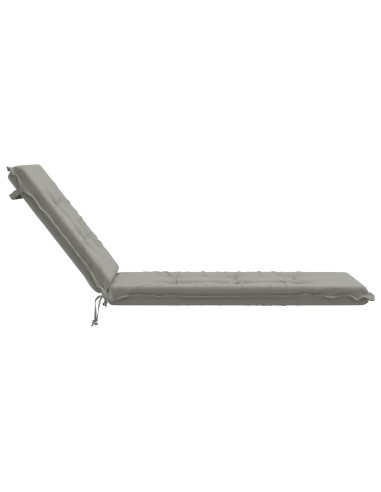 Cuscino per Lettino GEMERT 100% Poliestere Grigio