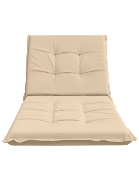 Cuscino per Lettino GEMERT 100% Poliestere Crema