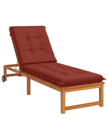 Cuscino per Lettino GEMERT 100% Poliestere Rosso