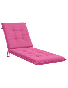 Cuscino per Lettino GEMERT 100% Poliestere Rosa 190 x 50 x 9 cm 2