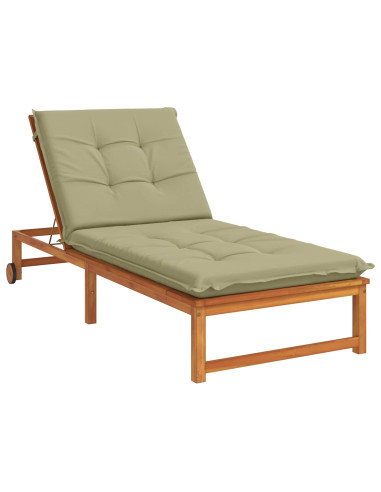 Cuscino per Lettino GEMERT 100% Poliestere Verde chiaro