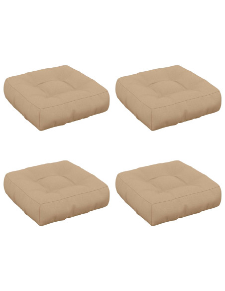 Cuscini per Sedia in 4 Pezzi VIANEN 4 pcs 100% Poliestere