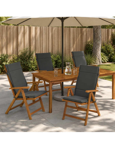 Cuscini per Sedia Alta in 4 Pezzi GEMERT 4 pcs 100% Poliestere