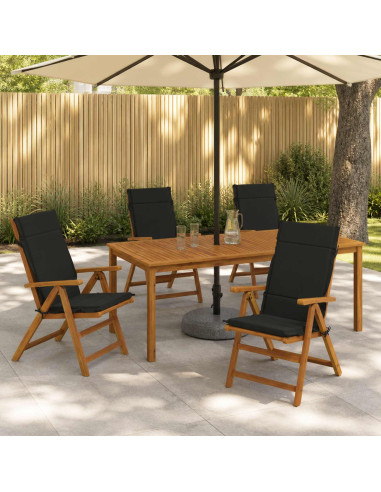 Cuscini per Sedia Alta in 4 Pezzi GEMERT 4 pcs 100% Poliestere