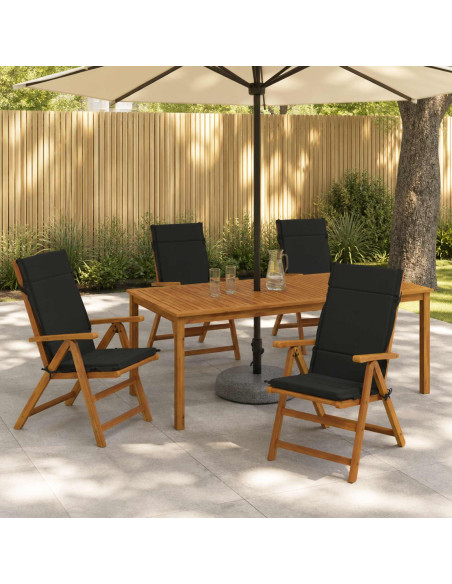 Cuscini per Sedia Alta in 4 Pezzi GEMERT 4 pcs 100% Poliestere