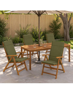 Cuscini per Sedia Alta in 6 Pezzi GEMERT 6 pcs 100% Poliestere