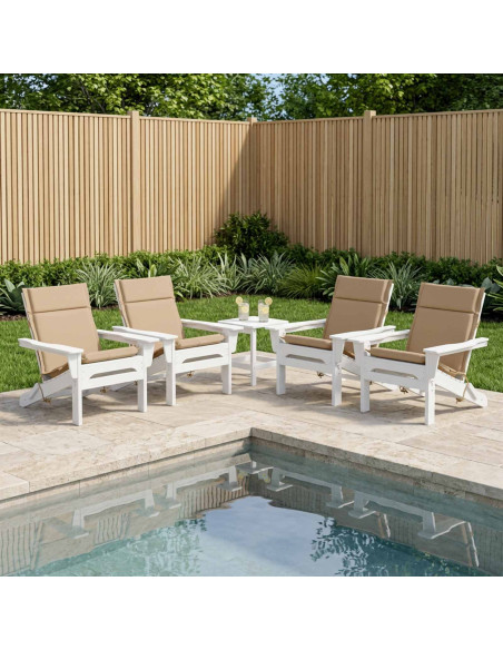 Cuscini per Sedia Alta in 6 Pezzi GEMERT 6 pcs 100% Poliestere