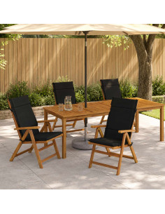 Cuscini per Sedia Alta in 4 Pezzi GEMERT 4 pcs 100% Poliestere