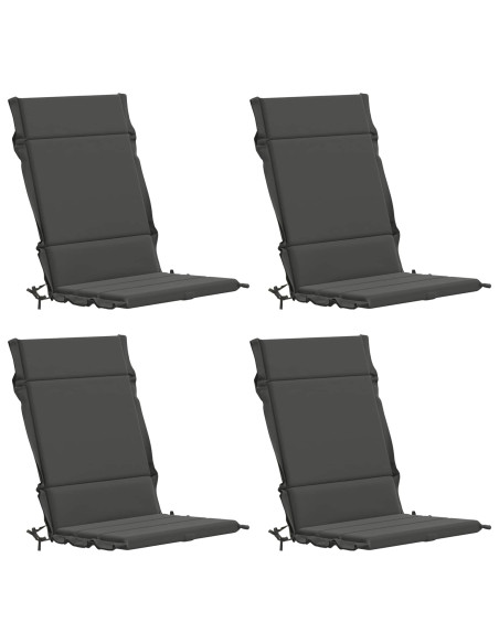 Cuscini per Sedia Alta in 4 Pezzi GEMERT 4 pcs 100% Poliestere