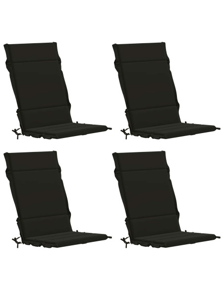 Cuscini per Sedia Alta in 4 Pezzi GEMERT 4 pcs 100% Poliestere