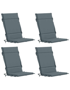 Cuscini per Sedia Alta in 4 Pezzi GEMERT 4 pcs 100% Poliestere 2