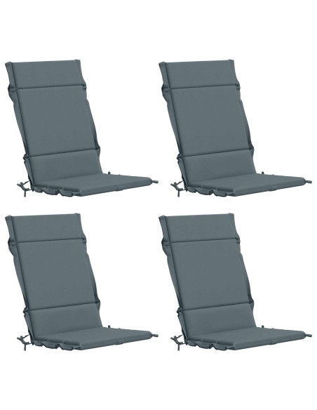 Cuscini per Sedia Alta in 4 Pezzi GEMERT 4 pcs 100% Poliestere