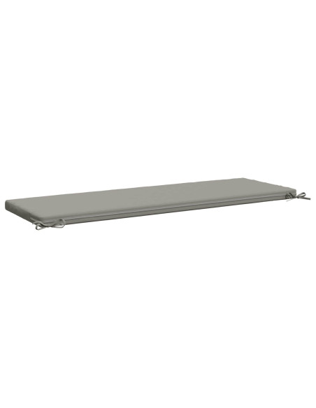 Cuscino per panchina SOEST 100% Poliestere Grigio