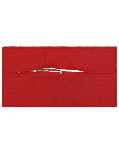 Federa 6 pcs HOUTEN Rosso 40 x 80 cm Lino