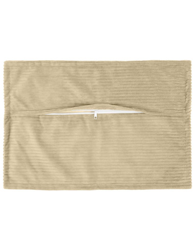 Federa 6 pz HOUTEN Grigio Verde Chiaro 50 x 80 cm corduroy