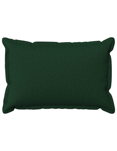 Federa 2 pcs HOUTEN Verde Scuro 50 x 80 cm Lino