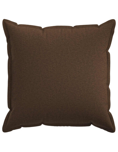 Federa 6 pcs HOUTEN Marrone 80 x 80 cm Lino
