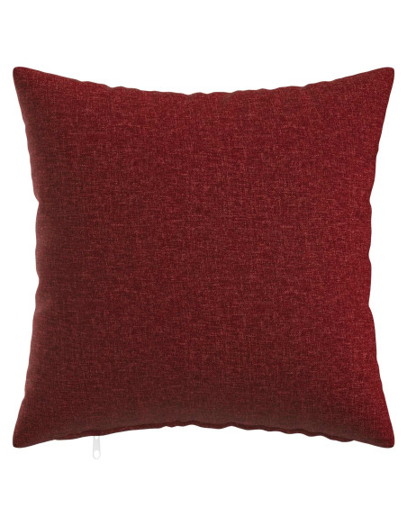 Federa 2 pz HEERLEN Rosso Vino 30 x 30 cm Tessuto
