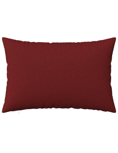 Federa 2 pz HEERLEN Rosso Vino 50 x 70 cm Tessuto