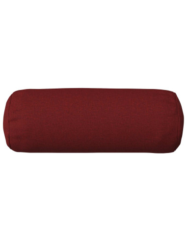 Federa 2 pz HEERLEN Rosso Vino Ø 15 x 40 cm Tessuto
