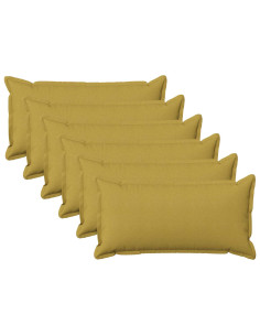 Cuscino con cuscino HOUTEN 6 pz Verde chiaro Lino