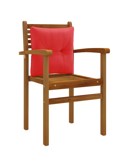 Cuscino per schienale PUTTEN 100% Poliestere Rosso