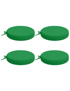 Cuscini per Sedia in 4 Pezzi SOEST 4 pz 100% Poliestere Verde 2