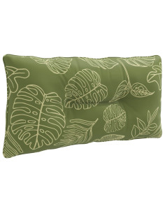 Cuscino per schienale PUTTEN 100% Poliestere Design a foglia 2