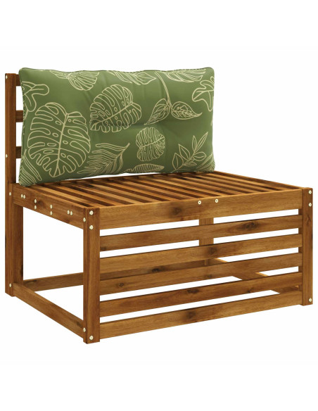 Cuscino per schienale PUTTEN 100% Poliestere Design a foglia