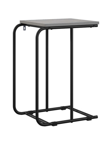 Tavolo laterale Sonoma grigio 40 x 31 x 55 cm