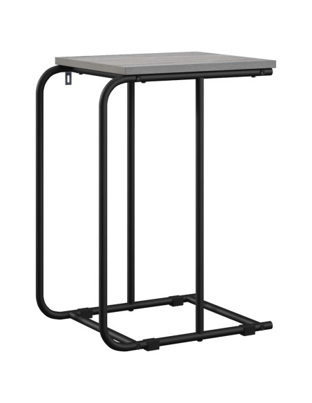 Tavolo laterale Sonoma grigio 40 x 31 x 55 cm