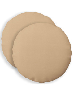 Federa 2 pz HEERLEN Crema Ø 40 cm Tessuto
