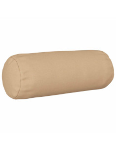 Federa 2 pz HEERLEN Crema Ø 15 x 40 cm Tessuto 2