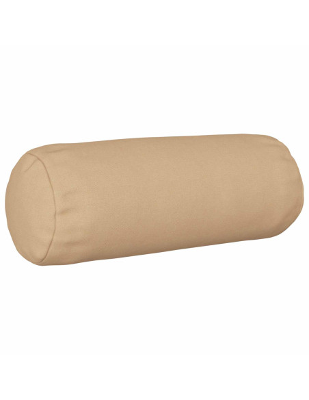 Federa 2 pz HEERLEN Crema Ø 15 x 40 cm Tessuto