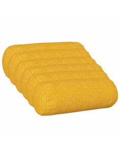 Federa 6 pz HEERLEN Giallo Chiaro Ø 15 x 40 cm Tessuto
