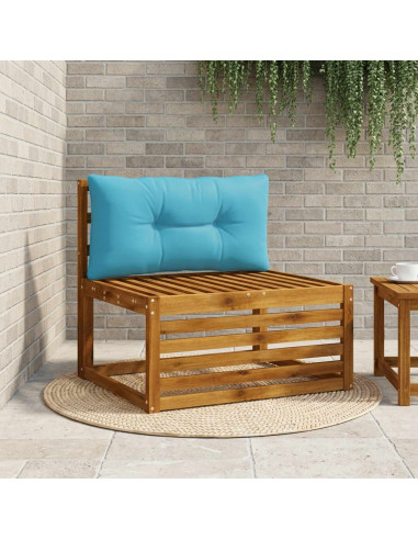 Cuscino per schienale PUTTEN 100% Poliestere Azzurro