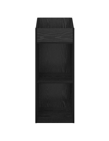 Mobile porta vinili Rovere Nero 36 x 36 x 95,5 cm