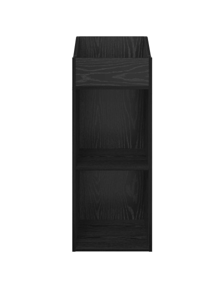 Mobile porta vinili Rovere Nero 36 x 36 x 95,5 cm