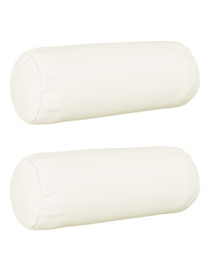 Federa 2 pz HEERLEN Bianco Ø 15 x 40 cm Tessuto