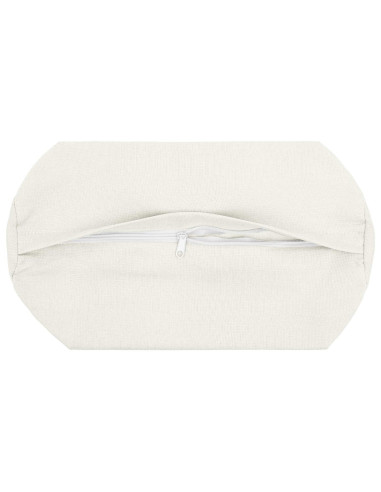 Federa 2 pz HEERLEN Bianco Ø 15 x 40 cm Tessuto