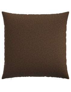 Federa 2 pz HEERLEN Marrone 80 x 80 cm Tessuto 2